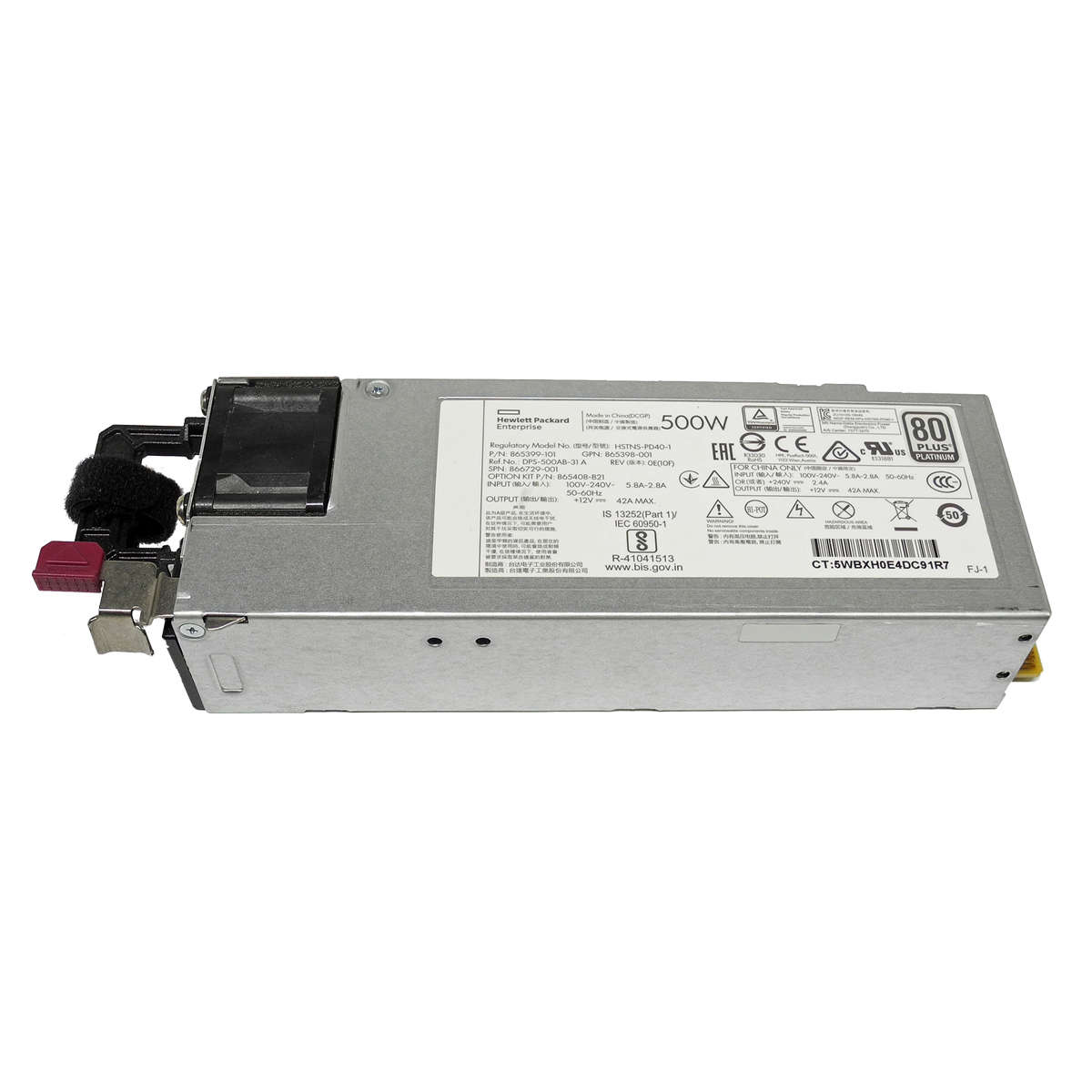 HP-DL360-380-G10-Power-Supply-Netzteil-500W-HSTNS-005.jpg HP DL360/380 G10 Power Supply Netzteil 500W HSTNS-PD40-1 865398-001 866729-001