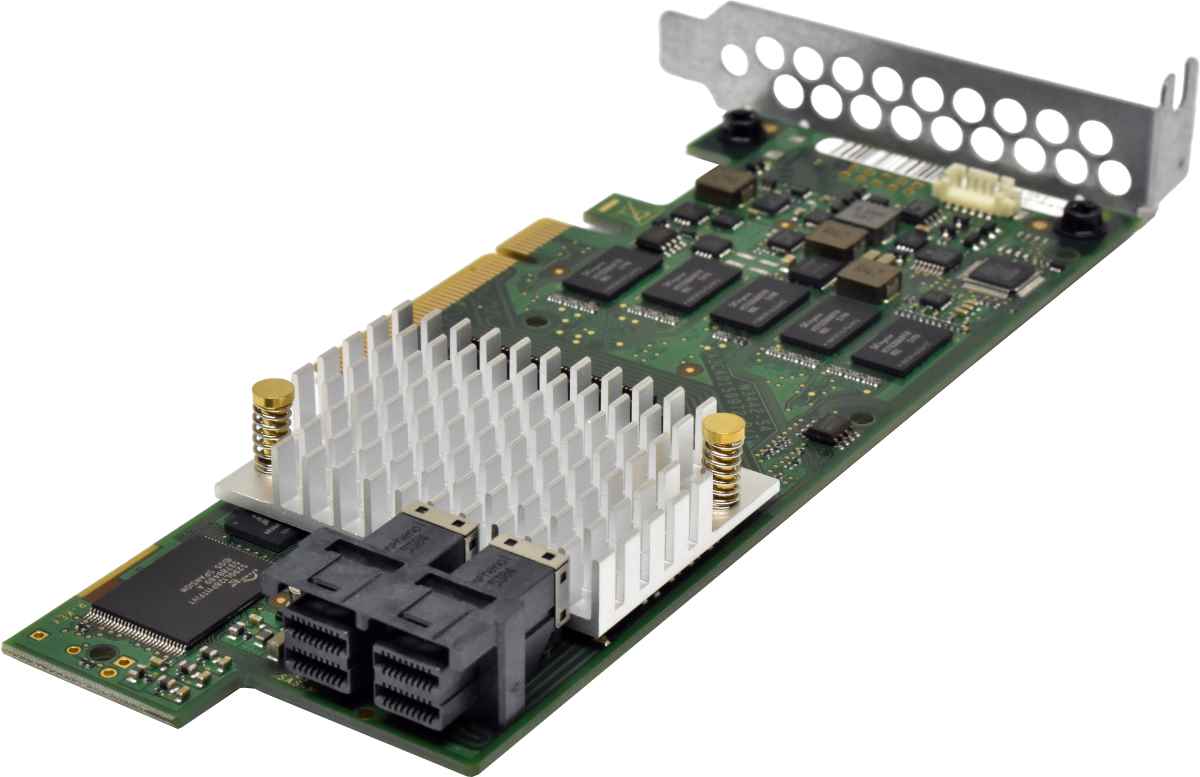Fujitsu D3216-A13 GS2 LSI MR 9361-8i 12Gb PCIe x8 RAID Controller +2x SAS Kabel LP