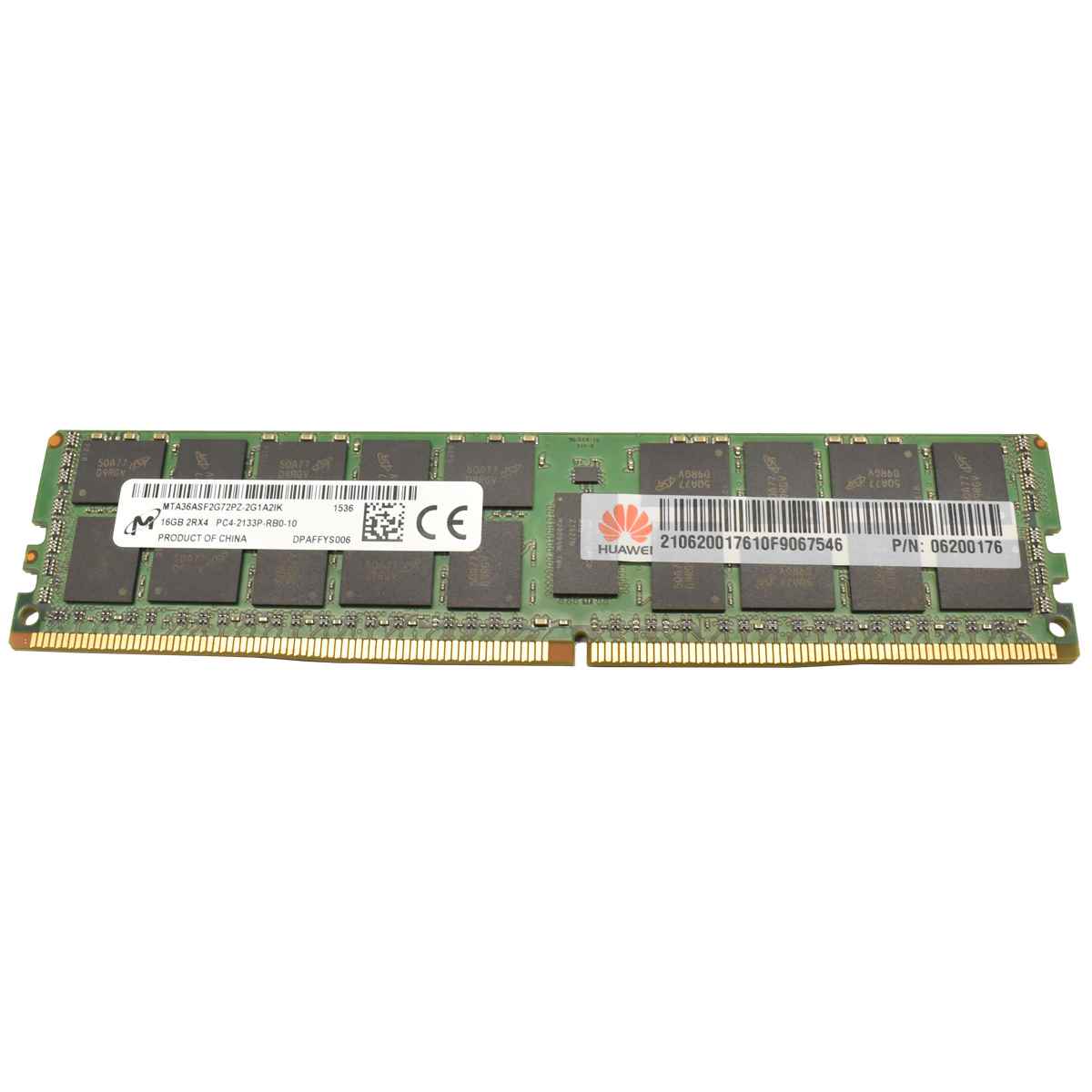 64 GB Huawei Micron 4x16GB 2Rx4 PC4-2133P DDR4 RAM PN:06200176 für RH2288H V3