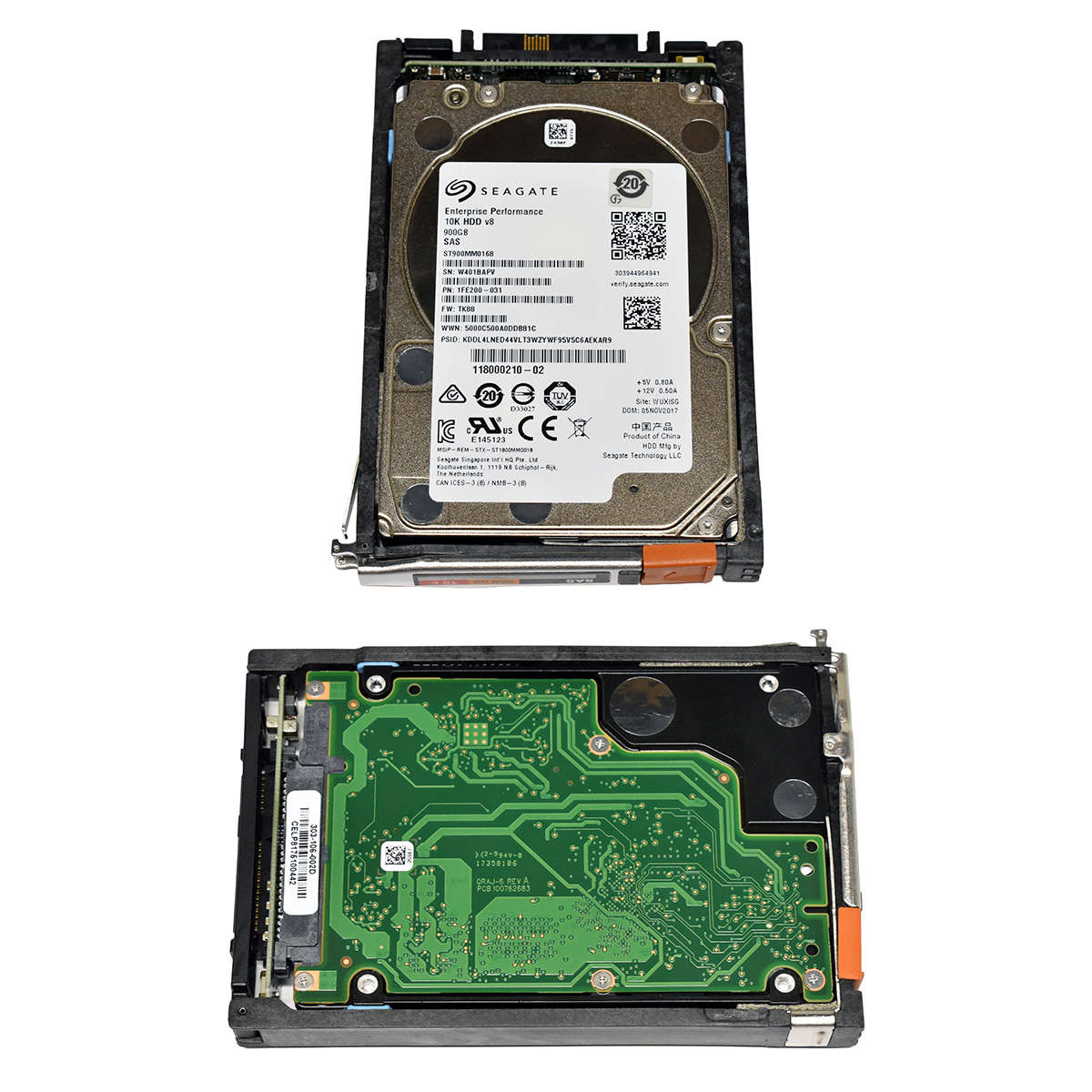 EMC Seagate 118000210-02 ST900MM0168 1FE200-031 900GB 6G 2.5" 10K SAS HDD
