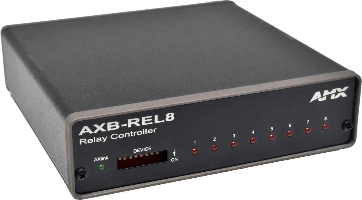 AMX AXB-REL8 8-Relay Contacts Relay Controller