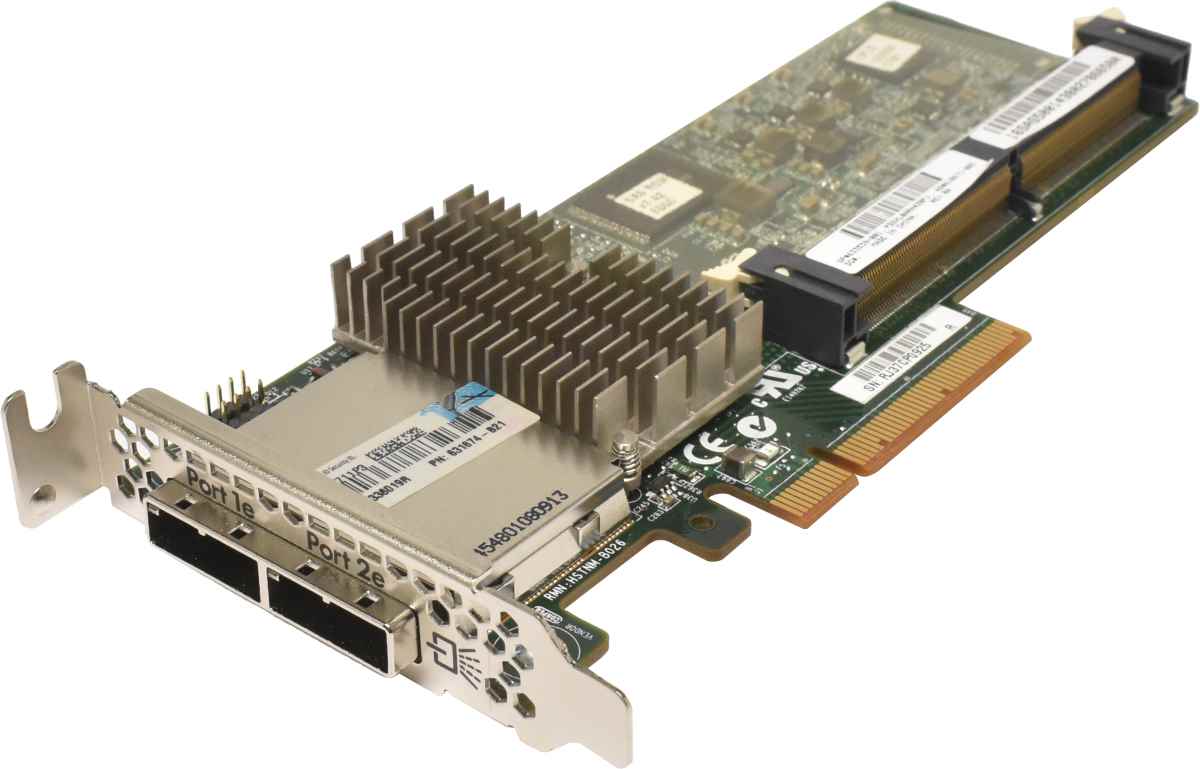 HP Smart Array P421 6Gb SAS RAID Controller 1GB FBWC +BBU 610671-003 633539-001 LP