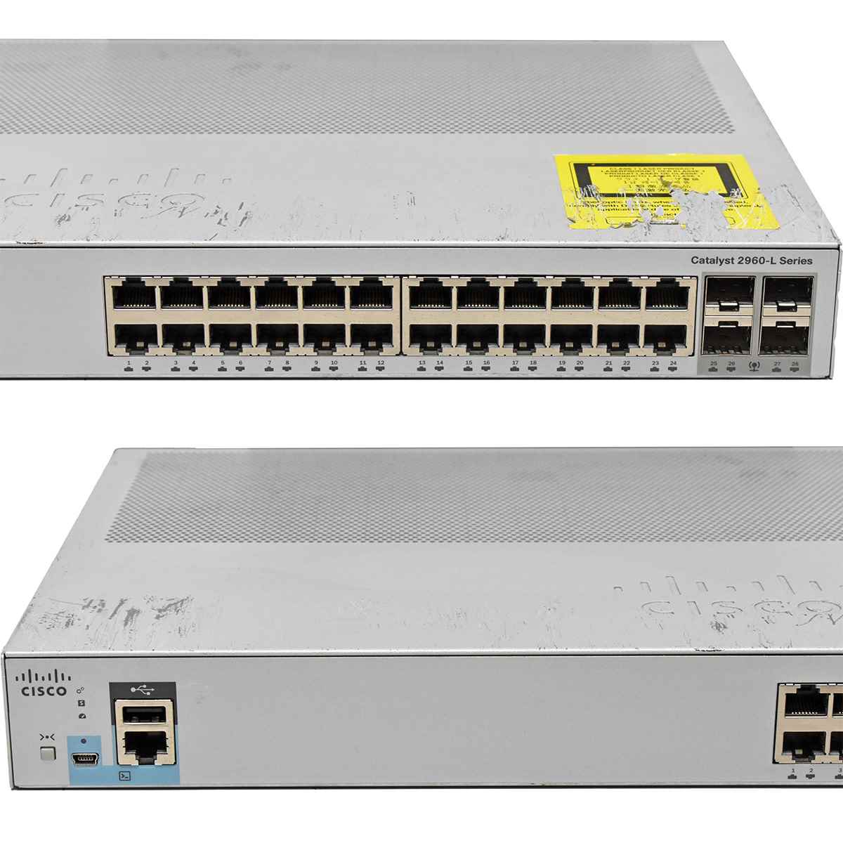Cisco WS-C2960L-24TS-LL 24-Port RJ-45 GE Switch 4x 1G SFP Cisco WS-C2960L-24TS-LL 24-Port RJ-45 GE Switch 4x 1G SFP