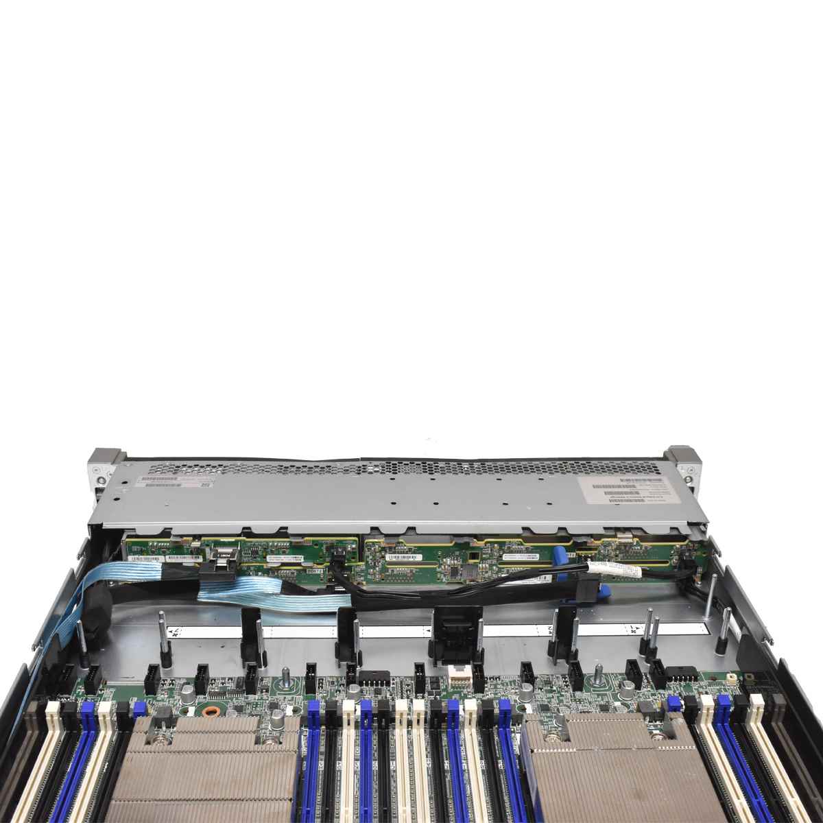 HP ProLiant DL360 G9 Server Barebone no CPU & RAM 2x Kühler P840 10x SFF 2.5" HP ProLiant DL360 G9 Server 2x E5-2640 V4 128GB RAM PC4 P840 10x SFF 2.5"