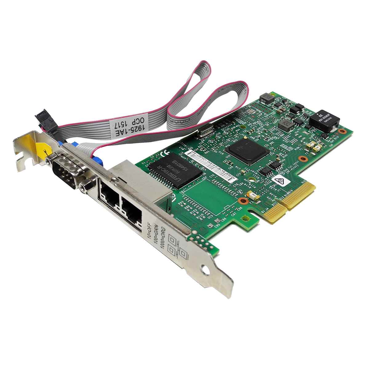 Intel I350-T2 Dual-Port Gigabit Ethernet + RS-232 Port PCIe x4 Server Adapter Intel I350-T2 Dual-Port Gigabit Ethernet + RS-232 Port PCIe x4 Server Adapter