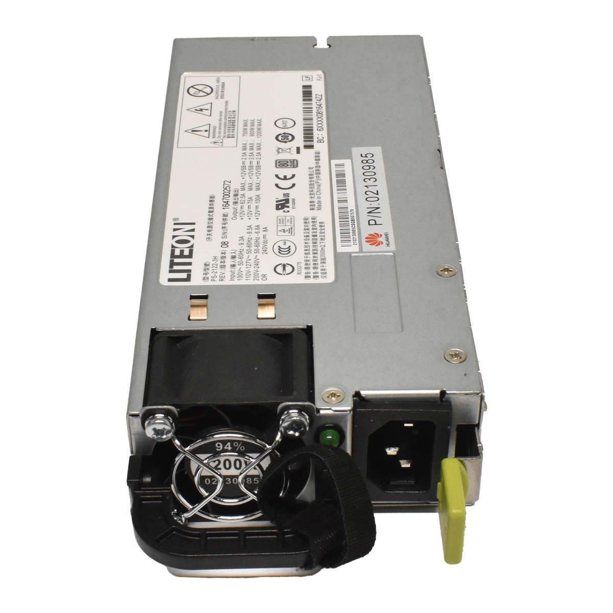 Huawei-LiteOn-1200W-Power-Supply-Netzteil-PS-2122-004.jpg Huawei LiteOn 1200W Power Supply/Netzteil PS-2122-3H 02130985