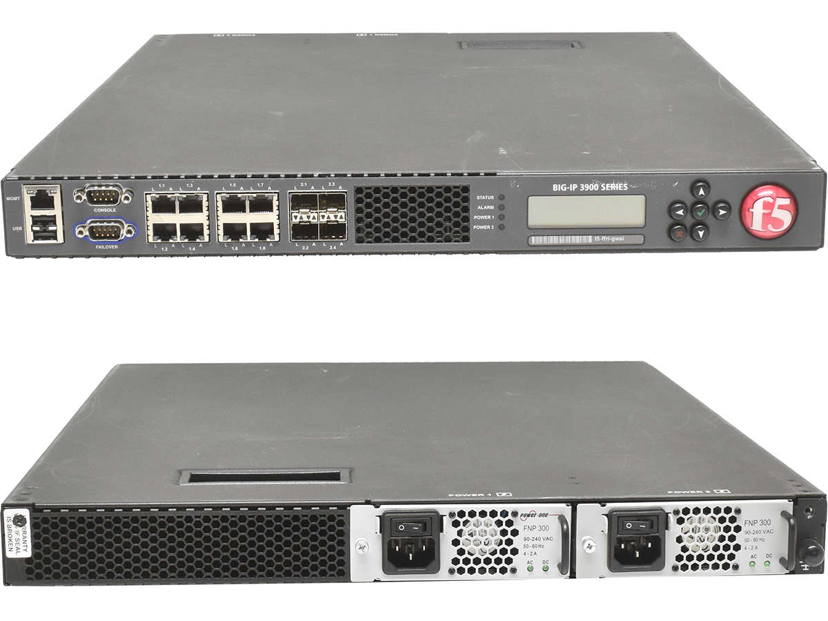 F5 Networks Big-IP 3900 Series 200-0322-07 LTM Load Balancer