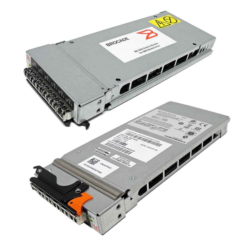 IBM BladeCenter Brocade 20-Port 8Gb FC Switch Module 44X1927 +6x 8Gb SFP+ IBM BladeCenter Brocade 20-Port 8Gb FC Switch Module 44X1927 +6x 8Gb SFP+