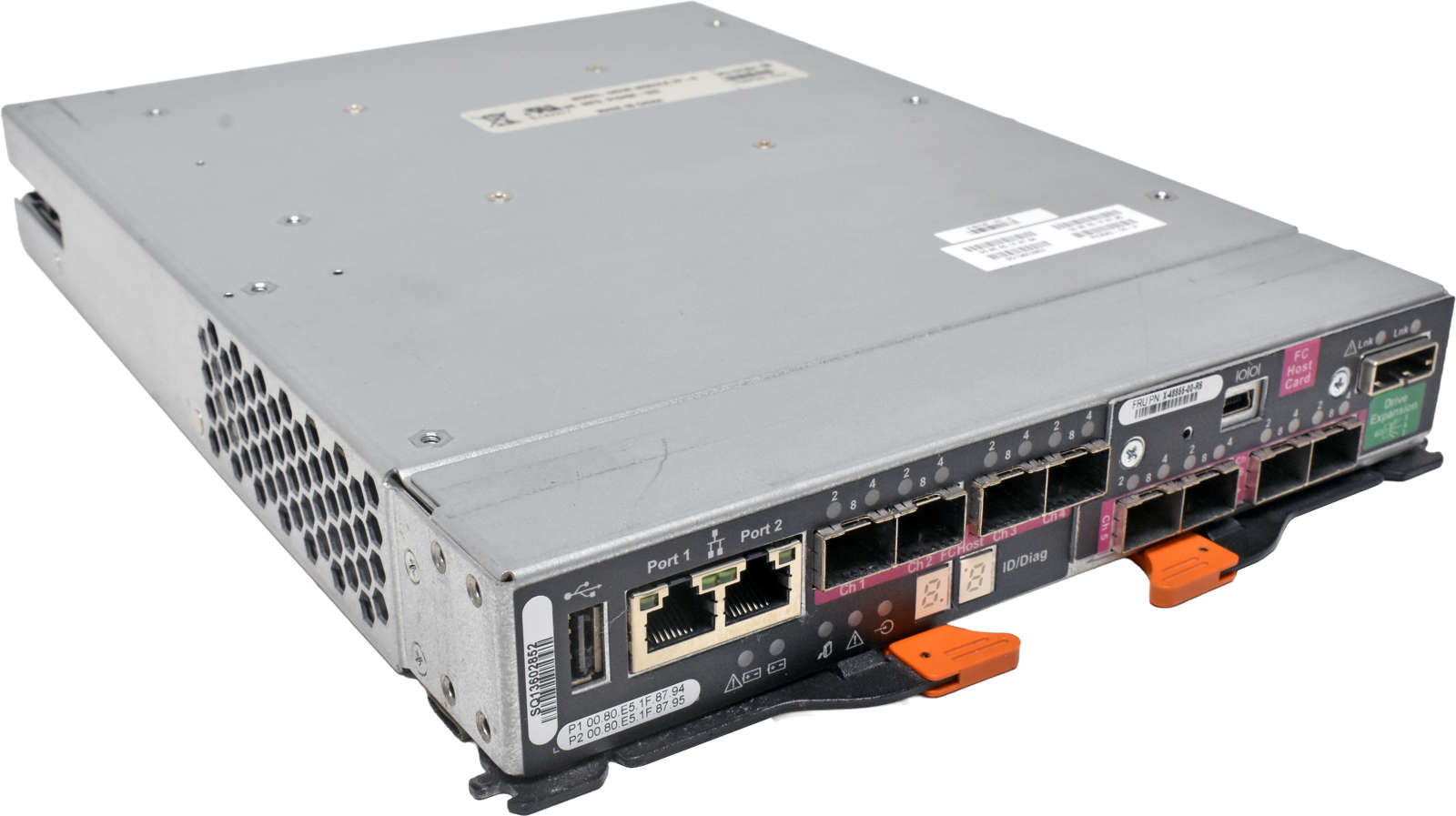 NetApp-I-F-6-SAS-6G-Controller-910406-020-X-48855-001.jpg NetApp I/F-6 SAS 6G Controller 910406-020 X-48855-00-R6 4x 8G Mini GBICs