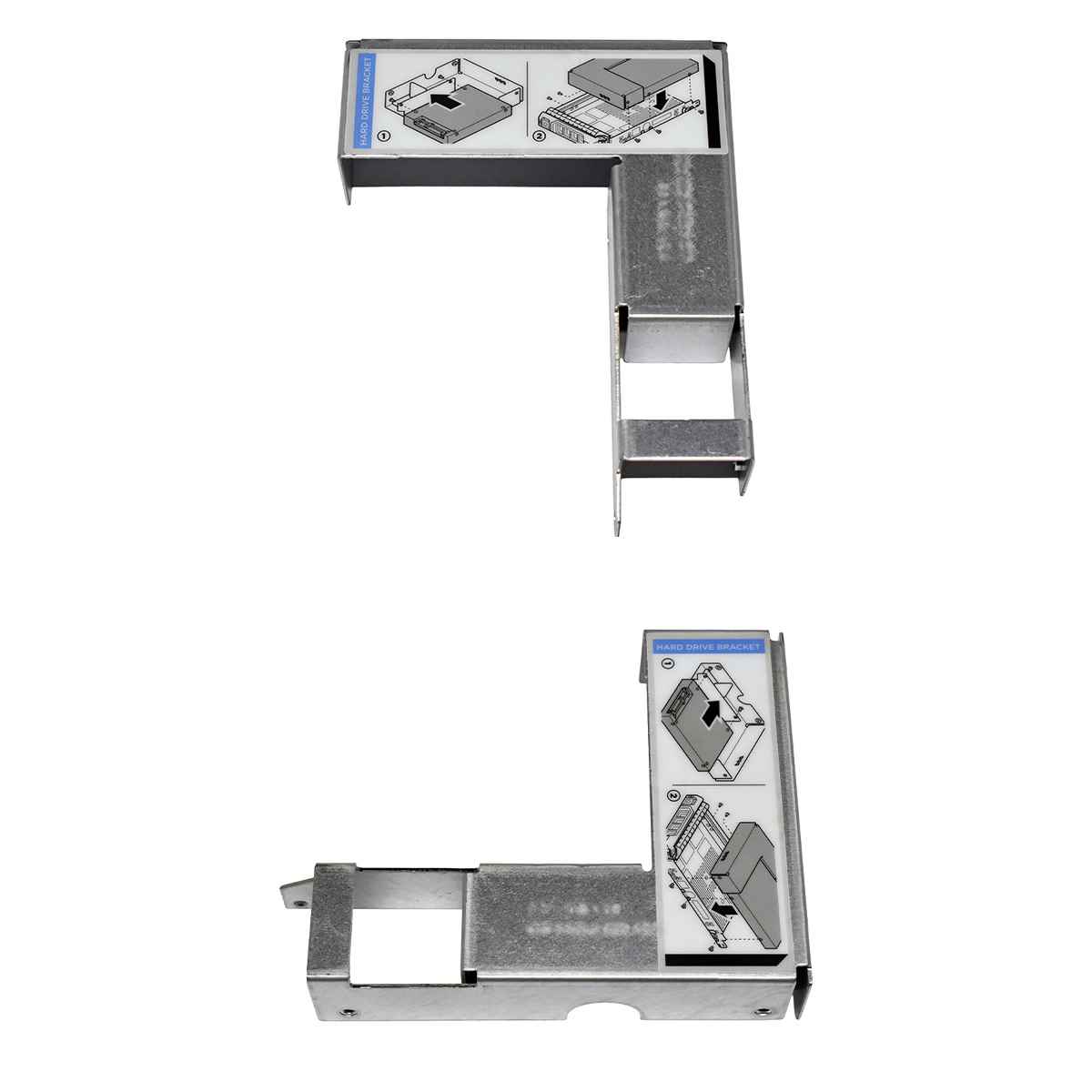 Dell 09W8C4 3.5" to 2.5" Snap-In Mounting Bracket for SAS SATA HDD Tray Dell 09W8C4 3.5" to 2.5" Snap-In Mounting Bracket for SAS SATA HDD Tray