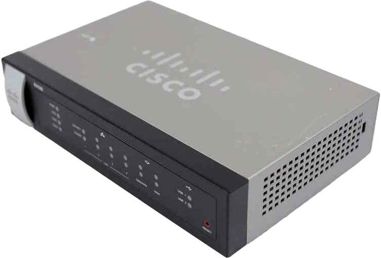 Cisco RV320 4-Port RJ-45 GE LAN VPN Router 2x Gigabit WAN no AC Adapter