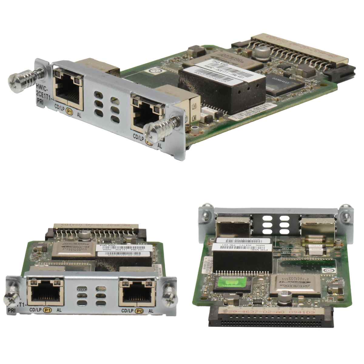 Cisco HWIC-2CE1T1-PRI High Speed 2 port channelized T1/E1 PRI WAN 73-10363-05