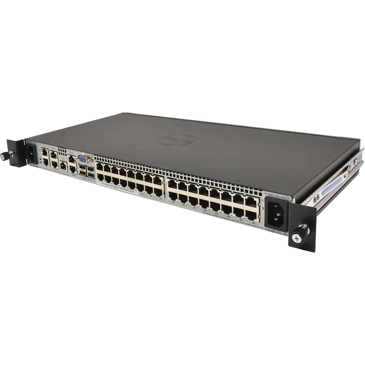 Dell KVM MPU4032 32-Ports Managed Rack Ears 520-664-503 Dell KVM MPU4032 32-Ports Managed Rack Ears 520-664-503