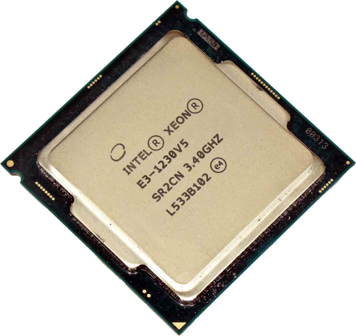 Intel Xeon Processor E3-1230 V5 Quad Core 3.40GHz 8MB Cache LGA1151 SR2CN SR2LE