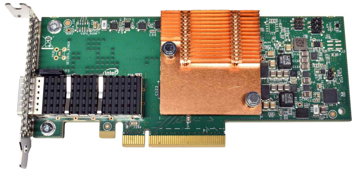 Intel J12507-012 RMN-100HFA018 Single Port 100G QSFP28 PCIe x8 Omni Path HFA