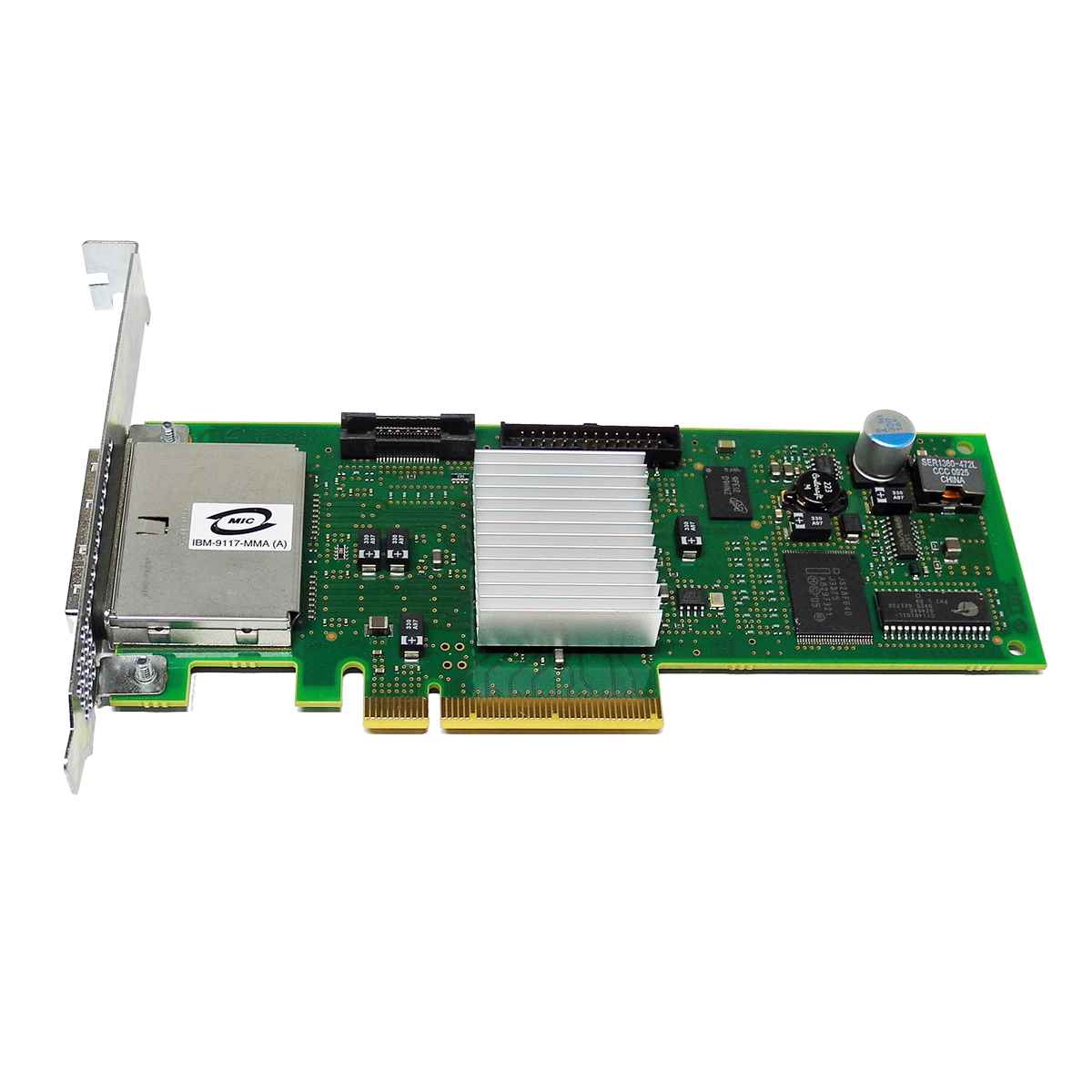 IBM 57B3 Dual-Port 3Gb SAS RAID Controller PCIe x8 für Power7 System 44V4852 IBM 57B3 Dual-Port 3Gb SAS RAID Controller PCIe x8 für Power7 System 44V4852