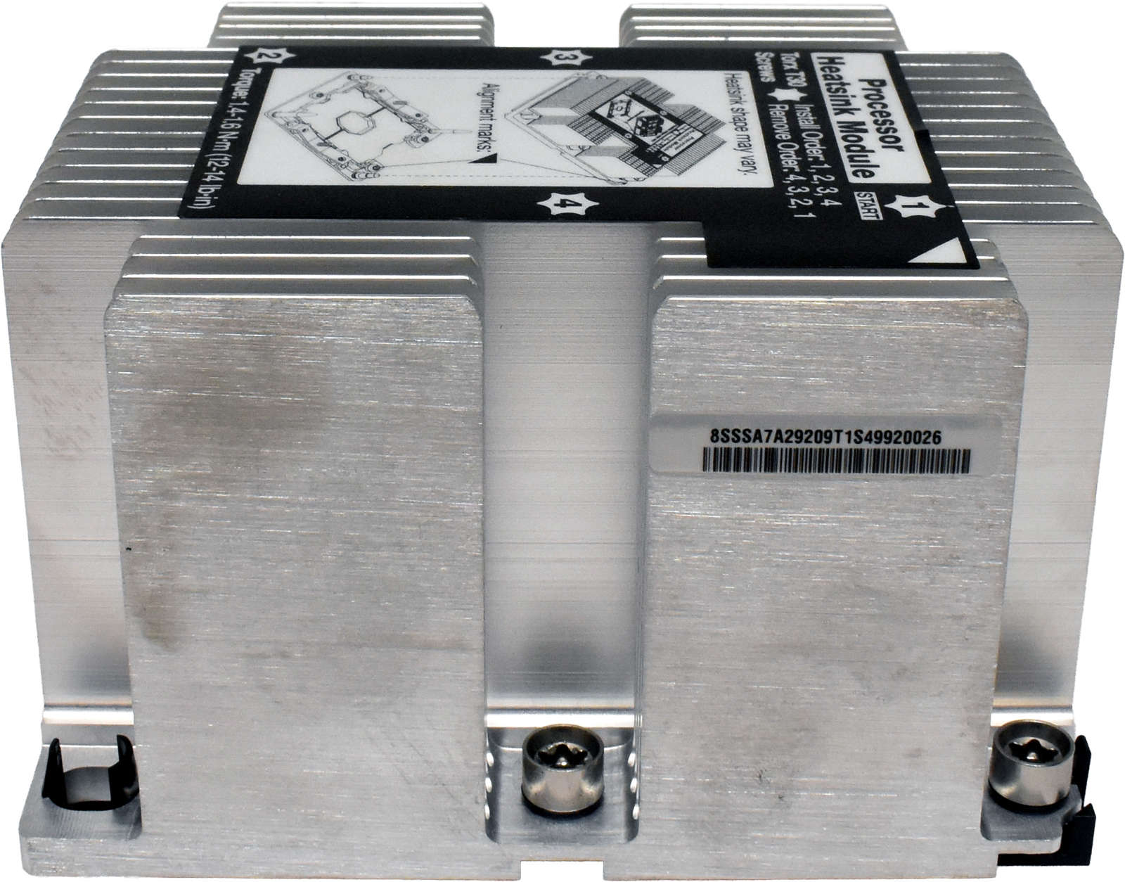 Lenovo 01KP655 CPU Heatsink for Lenovo SR650