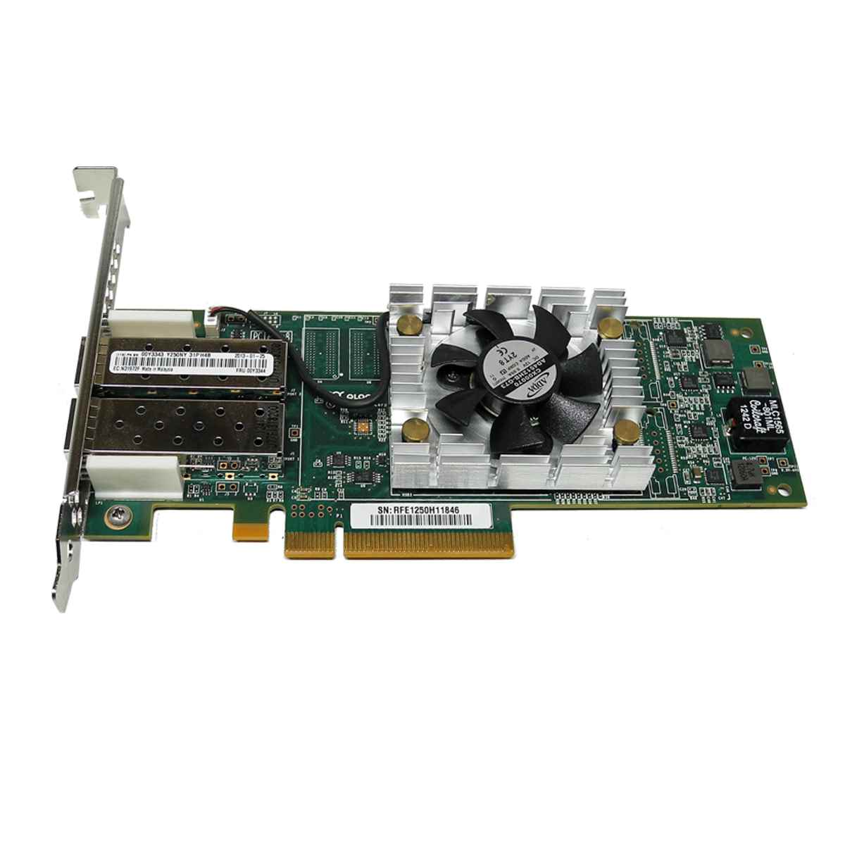 Cisco QLogic QLE8362-CU Dual-Port 10Gb/s PCIe x8 FC Converged Network Adapter FP HP QLogic QLE2662-HP Dual-Port 16Gb PCIe x8 FC Gen 5 Server Adapter 699765-001 SN1000Q FP