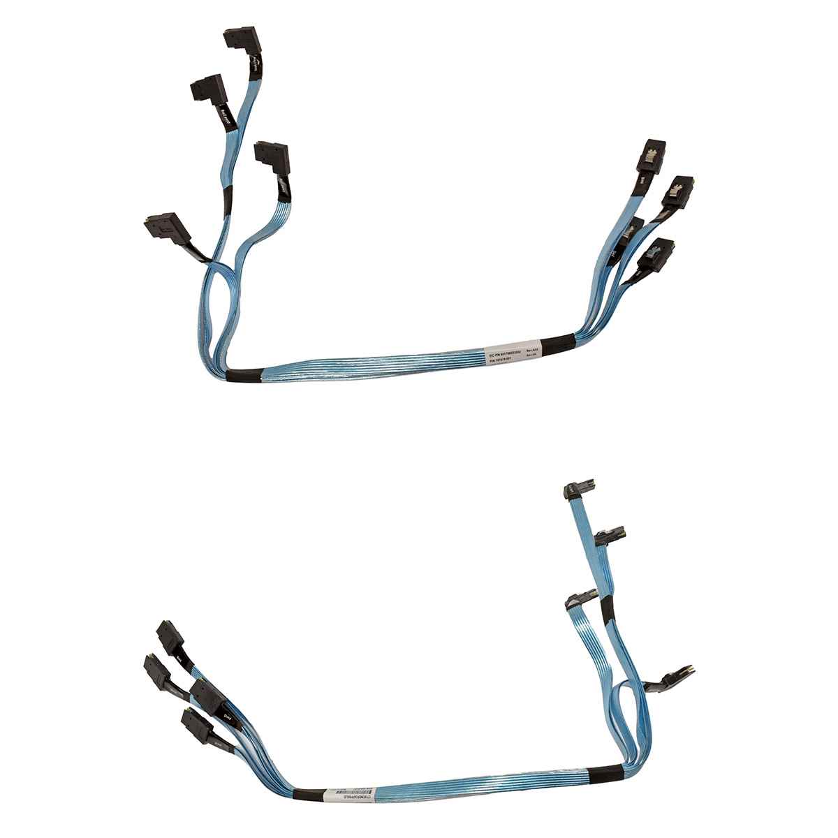 HP Quad-MiniSAS Data Cable 781579-001 SFF-8087 - SFF-8087 angled HP Quad-MiniSAS Data Cable 781579-001 SFF-8087 - SFF-8087 angled