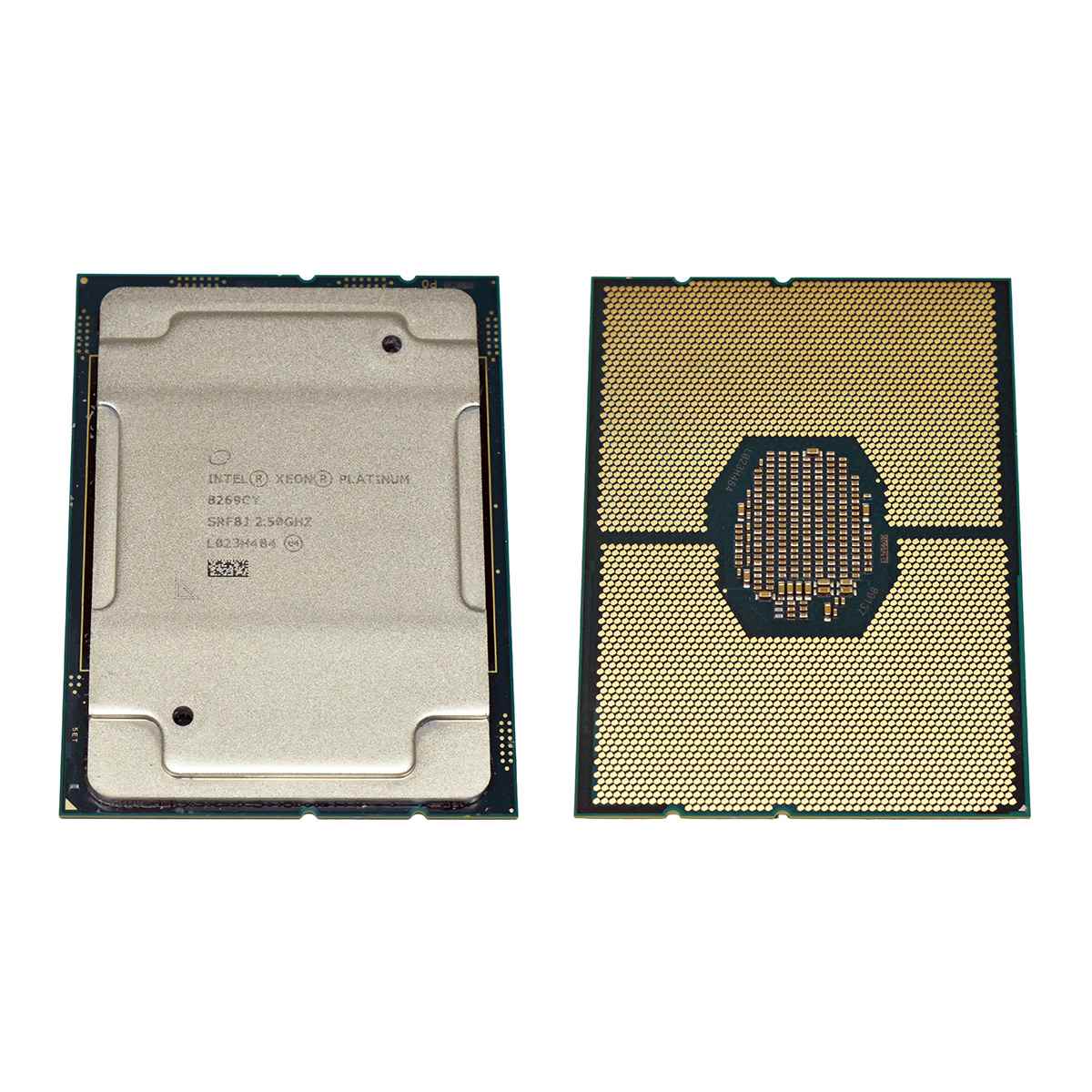 Intel Xeon Platinum Processor 8269CY 26-Core 2.50 GHz 35.75 MB Cache SRF8J FCLGA3647 Intel Xeon Platinum Processor 8269CY 26-Core 2.50 GHz 35.75 MB Cache SRF8J FCLGA3647
