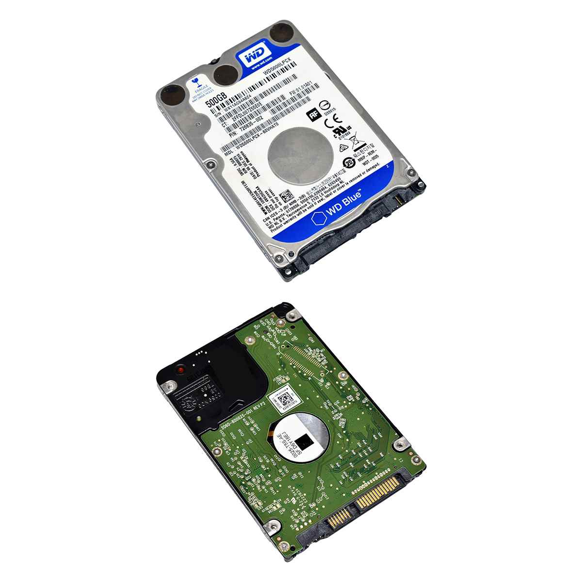 WD Blue 500GB 726835-002 WD5000LPCX 2,5" 7mm 5.4K 6G SATA HDD WD Blue 500GB 726835-002 WD5000LPCX 2,5" 7mm 5.4K 6G SATA HDD