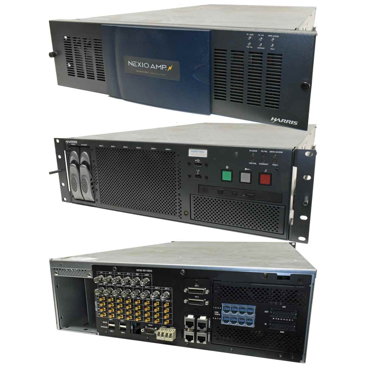 Leitch Harris NX3601HDX Media Server 2x AMD OS2435 SC 16GB RAM 2x 320GB HDD 3.5 Zoll Tyan S2915 WITHOUT Power Supply Leitch Harris NX3601HDX Media Server 2x AMD OS2435 SC 16GB RAM 2x 320GB HDD 3.5 Zoll Tyan S2915 WITHOUT Power Supply