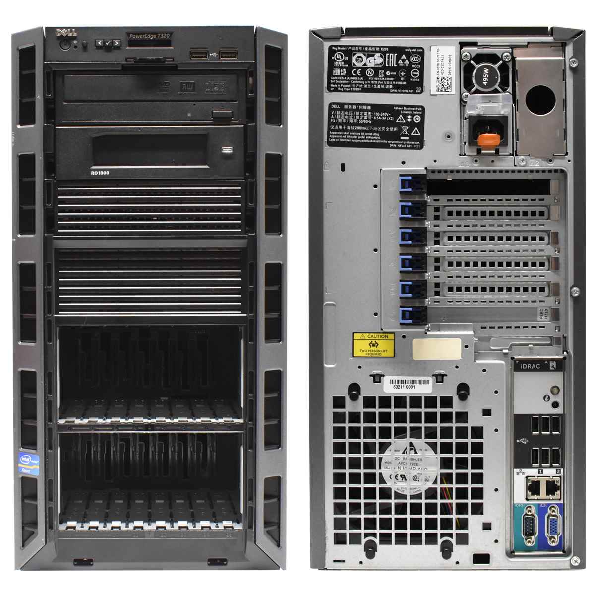 Dell PowerEdge T320 Tower Xeon E5-2407 v2 QC 2.4GHz 32GB RAM PERC H710 16x SFF Dell PowerEdge T320 Tower Xeon E5-2407 v2 QC 2.4GHz 32GB RAM PERC H710 16x SFF