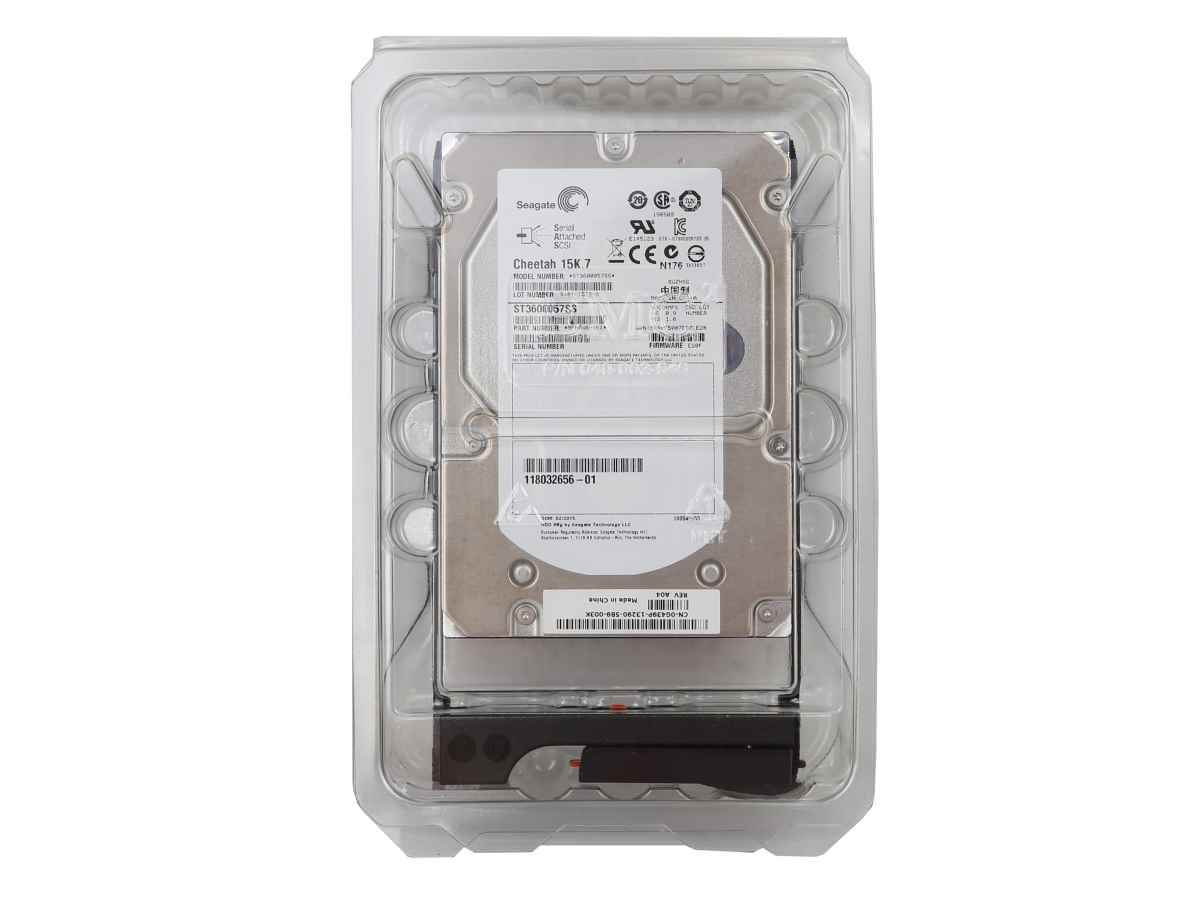 Dell EMC Seagate Cheetah 15K.7 600GB 005048958 ST3600057SS 3.5" 6G SAS HDD with Caddy NEW