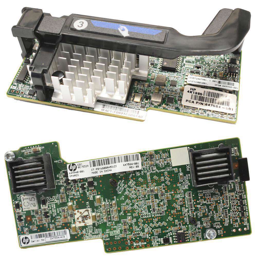 HP-PN-647584-001-SP-649940-001-Netzwerkadapter-554-001.jpg HP 657132-001 656590-B21 Netzwerkadapter 530FLB 10 GbE 2-Port FlexibleLOM