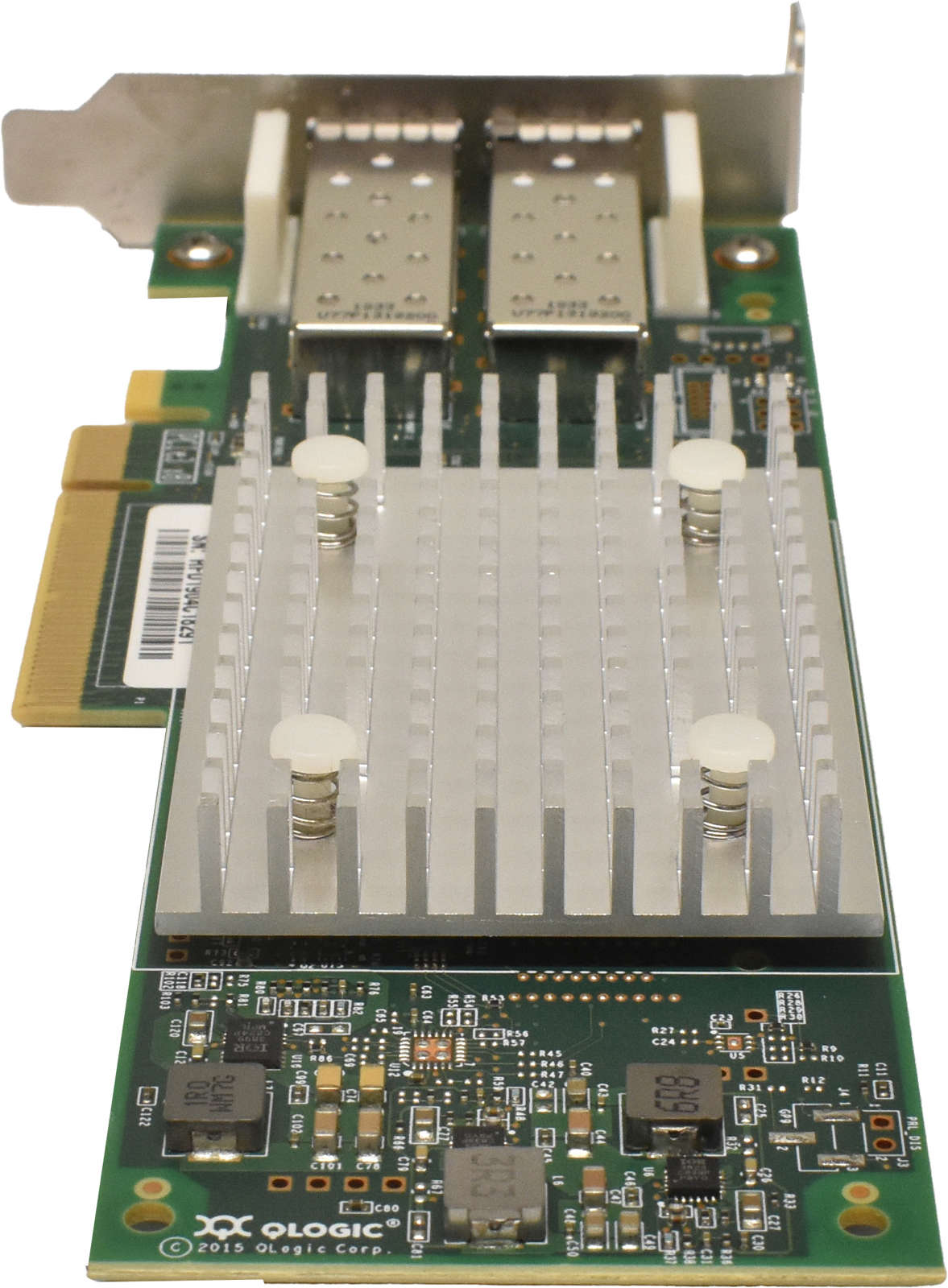 Qlogic-Huawei-QLE2692-SR-06030382-2x-Port-SFP-16G-003.jpg Qlogic Huawei QLE2692-SR 06030382 2x Port SFP+ 16G PCle x8 Netzwerkkarte für HP ZCentral LP