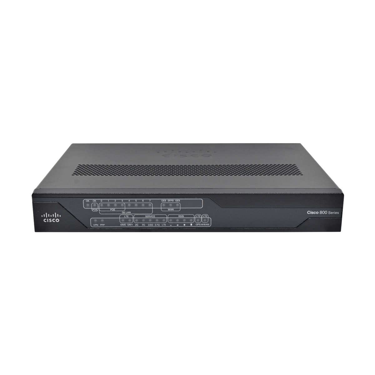 Cisco-C890-LTE-C899G-LTE-GA-K9-8-Port-Gigabit-Inte-003.jpg Cisco C890-LTE C899G-LTE-GA-K9 8-Port Gigabit Integrated Services Router + Netzteil + Antenne + Fuß + Verlänerung