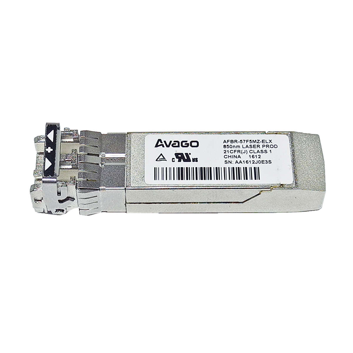 AVAGO-AFBR-57F5MZ-ELX-16Gb-FC-SFP-SWL-850-nm-Trans-002.jpg AVAGO AFBR-57F5MZ-ELX 16Gb FC SFP+ SWL 850 nm Transceiver