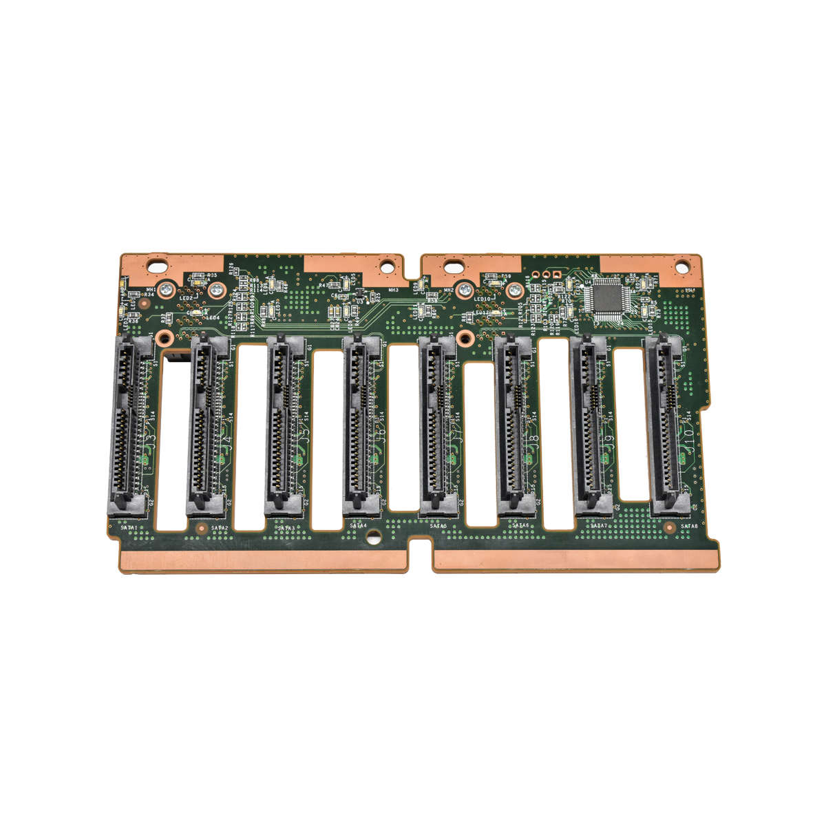 IBM-FlashSystem-V9000-SATA-8-Port-Drive-Backplane-004.jpg IBM FlashSystem V9000 SATA 8-Port Drive Backplane 01EJ374 R0998-G0003-02 + Kabel