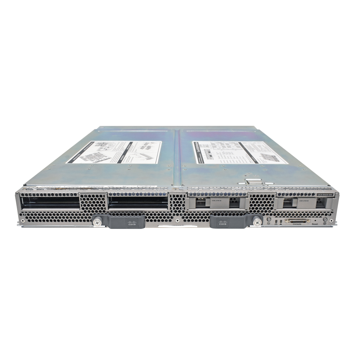 Cisco Blade Server Modul UCS B420 M4 UCSB-B420-M4 4x Kühler + Virtual Interface Card + Network Ethernet Controller Cisco Blade Server Modul UCS B420 M4 UCSB-B420-M4 4x Kühler + Virtual Interface Card + Network Ethernet Controller