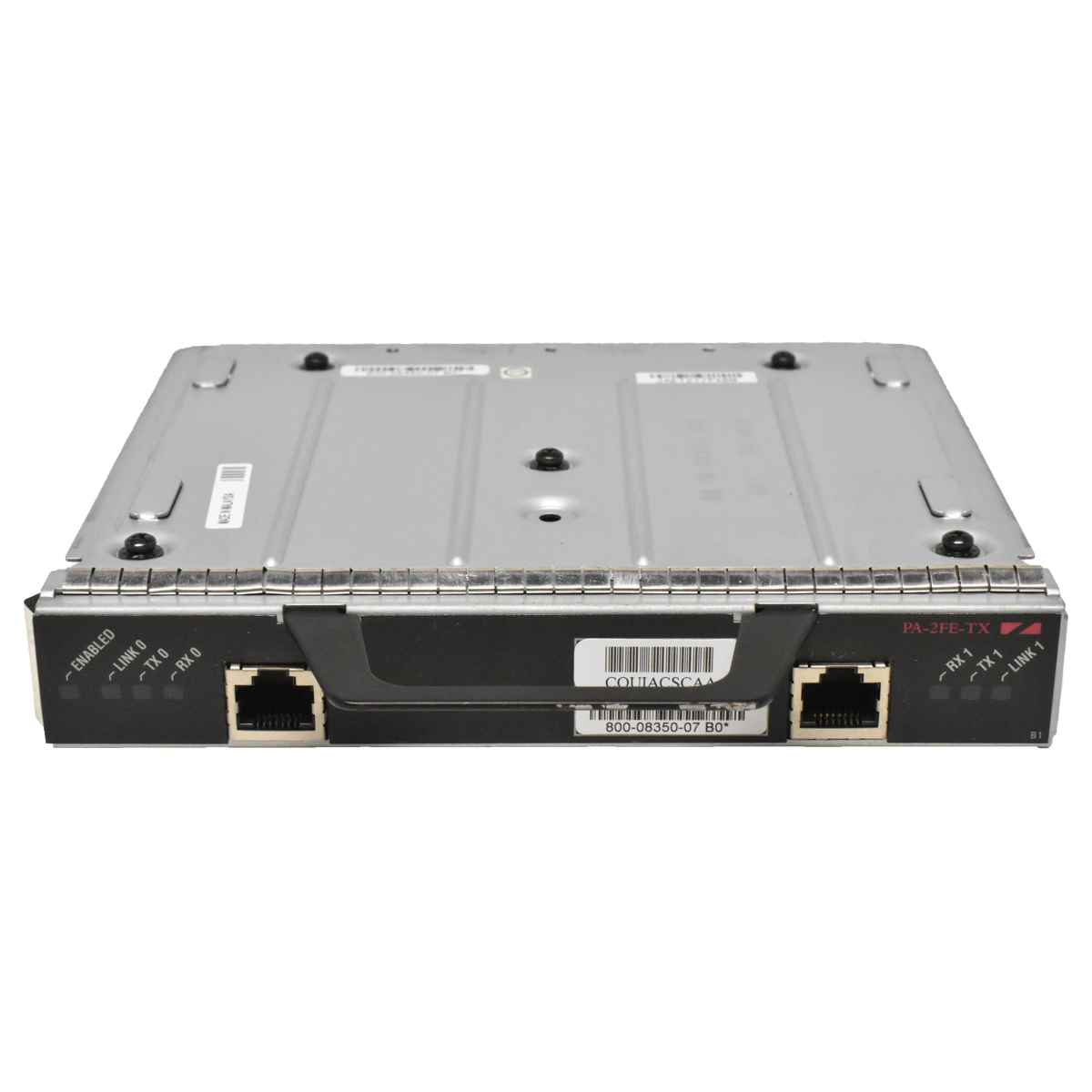 Cisco PA-2FE-TX 2 Fast Ethernet 100BASE-T Adapter 7200VXR Routers 800-08350-07 Cisco PA-2FE-TX 2 Fast Ethernet 100BASE-T Adapter 7200VXR Routers 800-08350-07