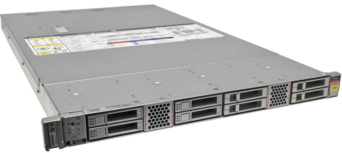 Sun Oracle X8-2 Rack Server 2x Gold 6140 128 GB RAM 8x SFF 2,5 ohne HDD Sun Oracle X8-2 Rack Server 2x Silver 4108 64 GB RAM 8x SFF 2,5 ohne HDD