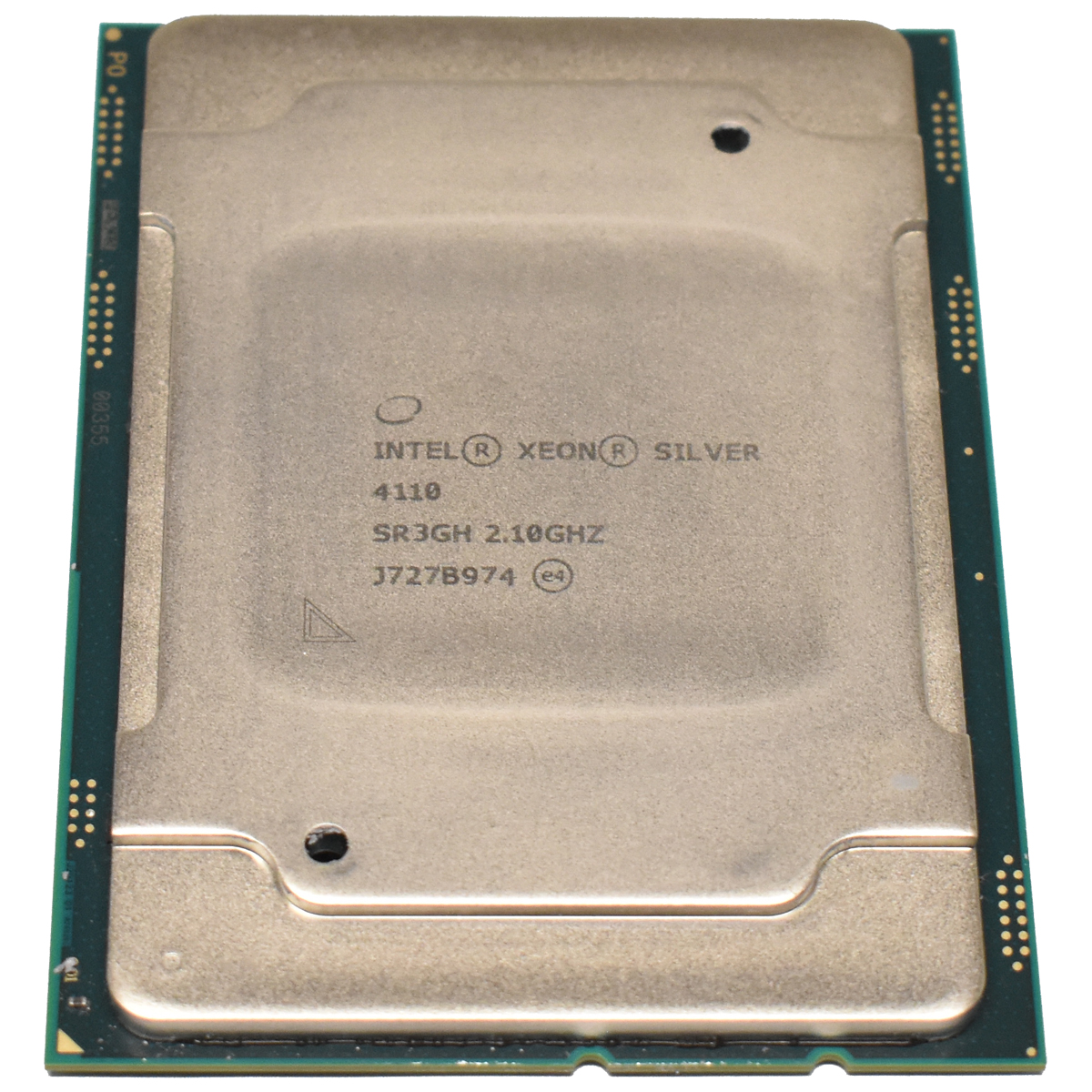 Intel Xeon Silver 4110 Processor 11MB L3 Cache 2.10 GHz 8-Core FCLGA3647 SR3GH Intel Xeon Silver 4110 Processor 11MB L3 Cache 2.10 GHz 8-Core FCLGA3647 SR3GH