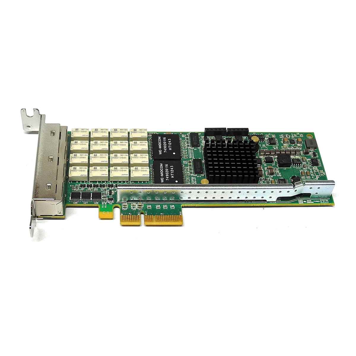Silicom PE2G4BPI35L-SD 4-Port PCIe x4 Gigabit Ethernet Bypass Server Adapter LP Silicom PE2G4BPI35L-SD 4-Port PCIe x4 Gigabit Ethernet Bypass Server Adapter LP