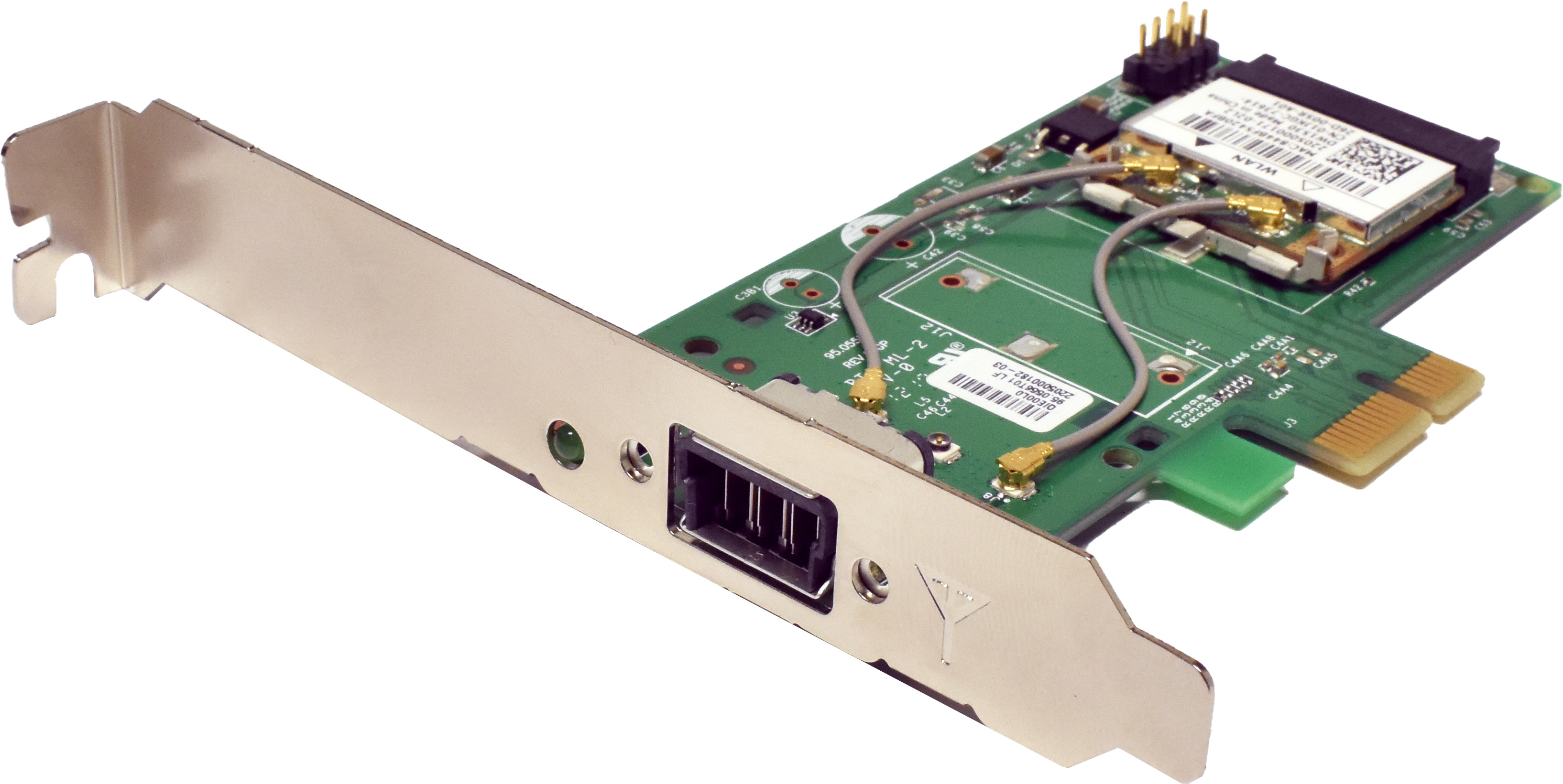 Dell Broadcom 08R83P BCM943228HM4L PCIe x1 Wireless Adapter Card FP