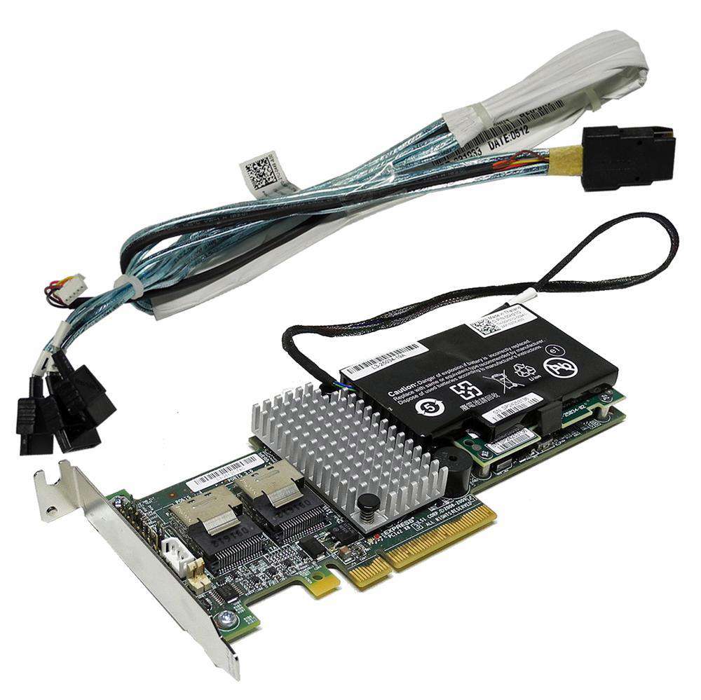 Dell-C6220-LSI-MR-9260-8i-RAID-Controller-L3-25121-001.jpg Dell C6220 LSI MR 9260-8i RAID Controller L3-25121-74B +BBU +SAS/3x SATA Kabel