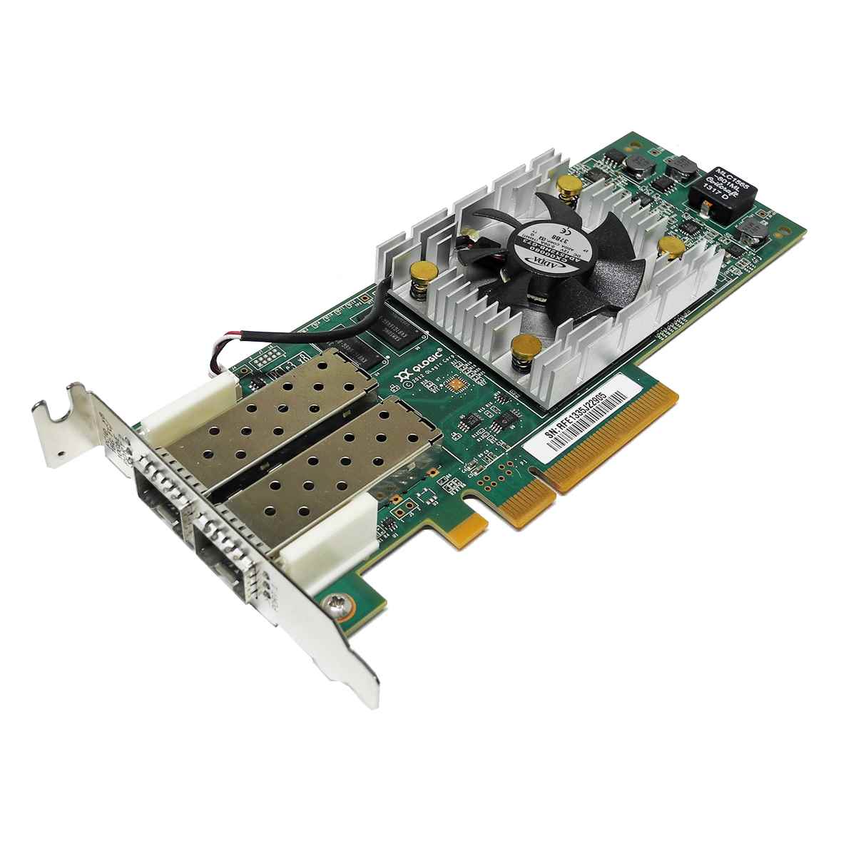 QLogic QLE2672 Dual-Port 16Gb PCIe x8 FC Gen 5 Server Adapter HD8310405-02  J LP