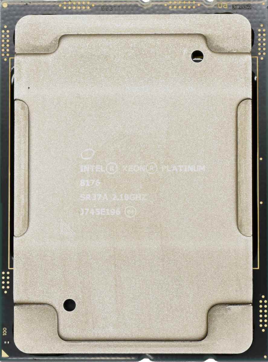 Intel Xeon Platinum Processor 8176 28-Core 38,5MB L3 Cache 2.10GHz LGA3647 SR37A Intel Xeon Platinum Processor 8176 28-Core 38,5MB L3 Cache 2.10GHz LGA3647 SR37A