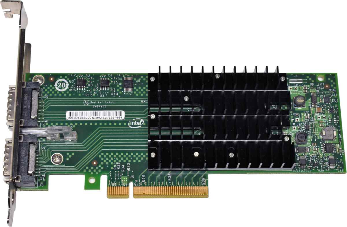 Intel Gigabit CX4 Dual Port Serv Adap EXPX9502CX4 Dual-Port 10GE CX4 PCIe 2.0 x8 FP