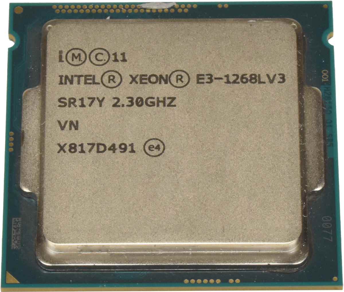 Intel Xeon Processor E3-1268L V3 8MB Cache 2.30GHz Quad Core SR17Y