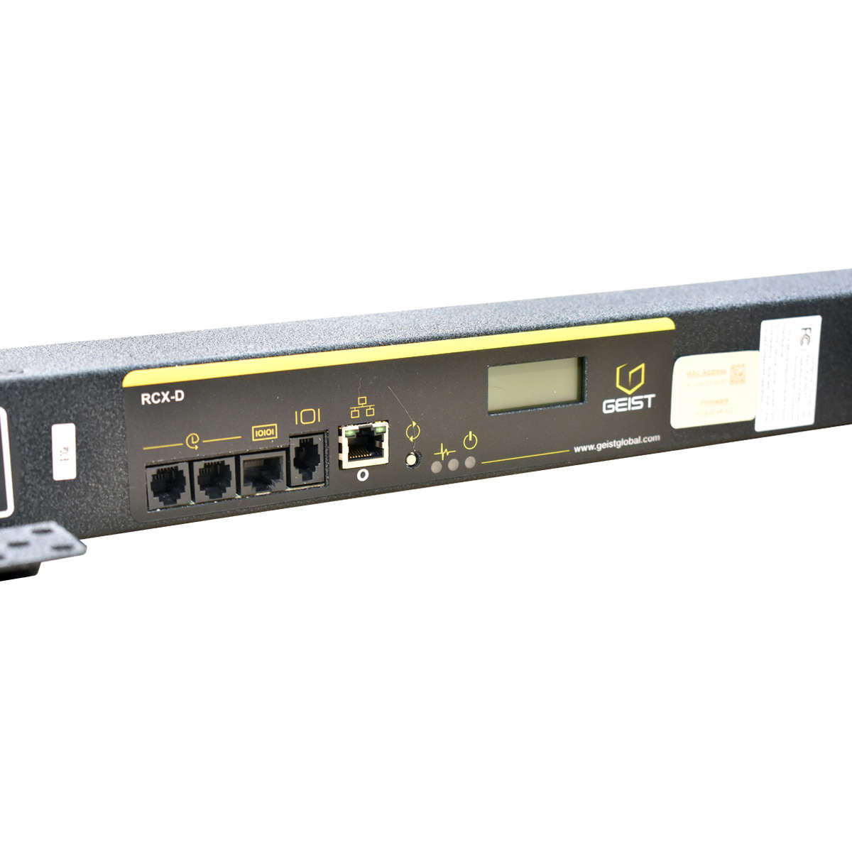 Geist-RCX-D-U1007Q-URCXW423-103C13PS56-D-42xC13-Me-005.jpg Geist RCX-D U1007Q URCXW423-103C13PS56-D 42xC13 Metered PDU 3-Phasen + Rackmontageblech
