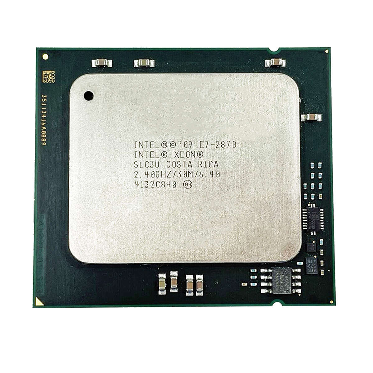 Intel Xeon Processor E7-2870 30MB Cache, 2.40 GHz Clock Speed LGA1567 P/N SLC3U