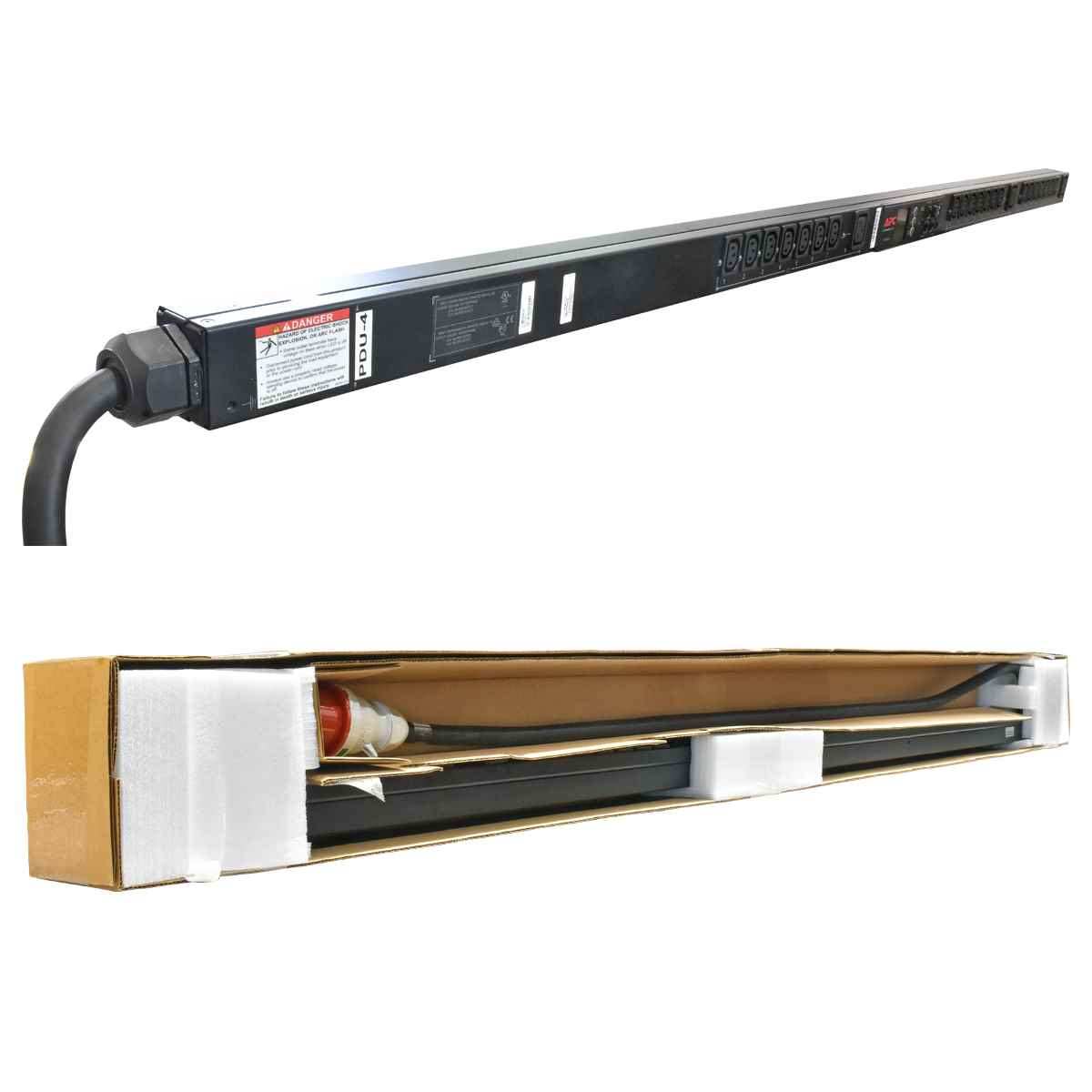 APC AP8981 Rack PDU 2G Switched 3-Phasen Null HE 11 kW 16A 230V 21x C13 3x C19 NEW NEU APC AP8981 Rack PDU 2G Switched 3-Phasen Null HE 11 kW 16A 230V 21x C13 3x C19 NEW NEU