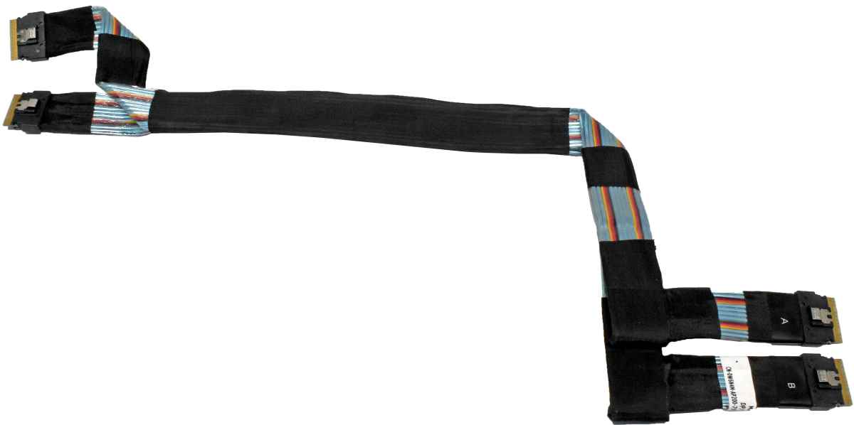 Dell 0W6N4M 2x SFF-8654 - 2x SFF8654 45cm NVMe Data Cable for R740 R740xd R940