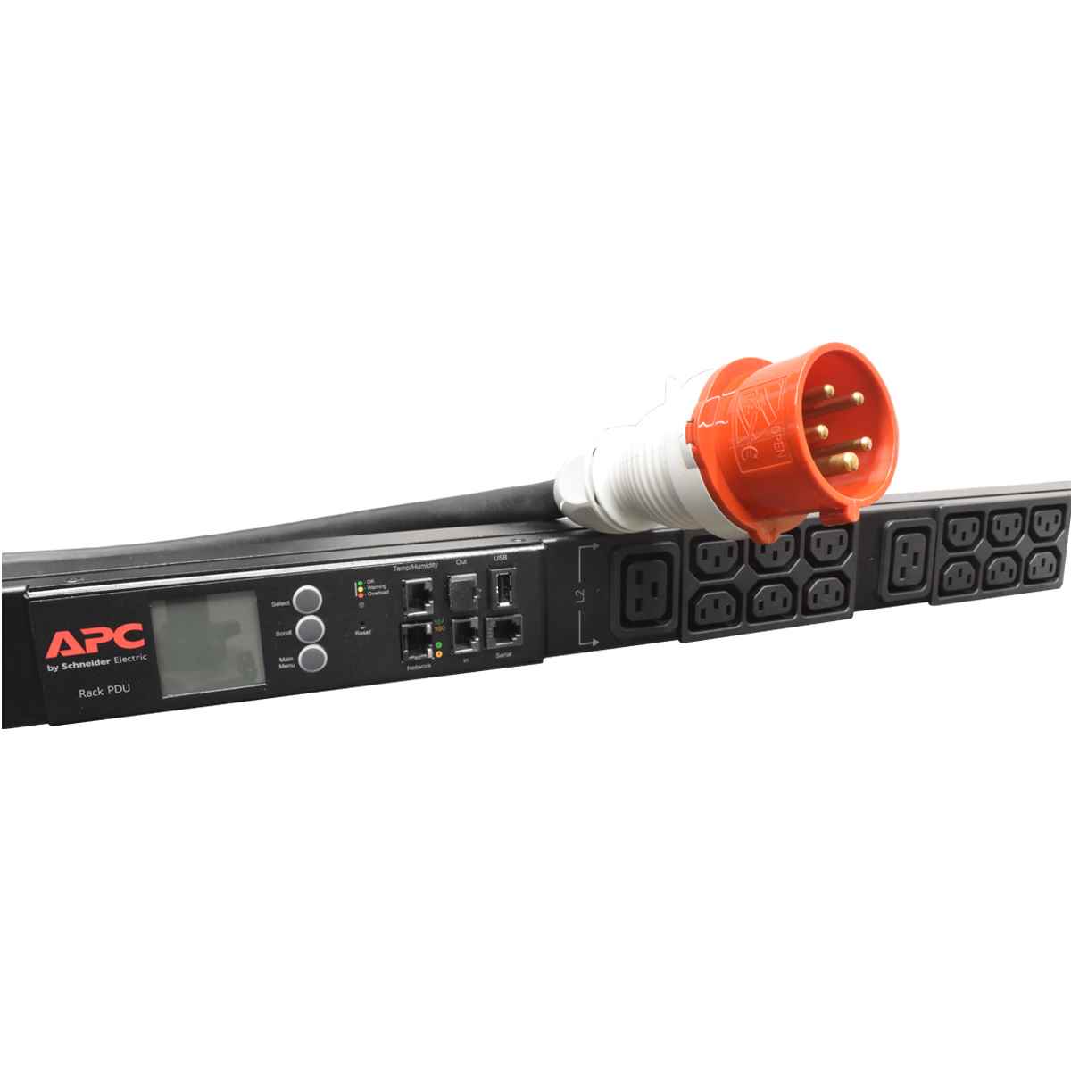 APC AP8881 Rack PDU 2G Metered 3-Phasen Null HE 11 kW 16A 230V 36x C13 6x C19 NEW NEU APC AP8881 Rack PDU 2G Metered 3-Phasen Null HE 11 kW 16A 230V 36x C13 6x C19