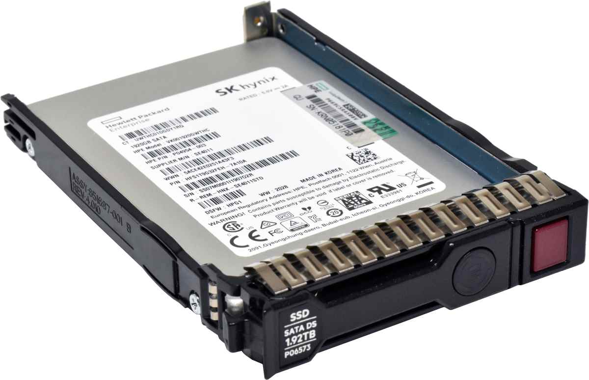 HP SKhynix 1.92TB 2.5" 6G SATA-III SSD P06573-001 R-REM-HNX-SE4011STD +Caddy HP SKhynix 1.92TB 2.5" 6G SATA-III SSD P06573-001 R-REM-HNX-SE4011STD +Caddy